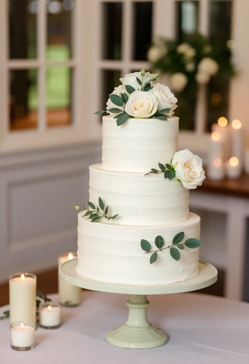 21 Simple Wedding Cakes That Will Leave You Speechless (You Won't Believe #10!) - 1. The Classic White Buttercream