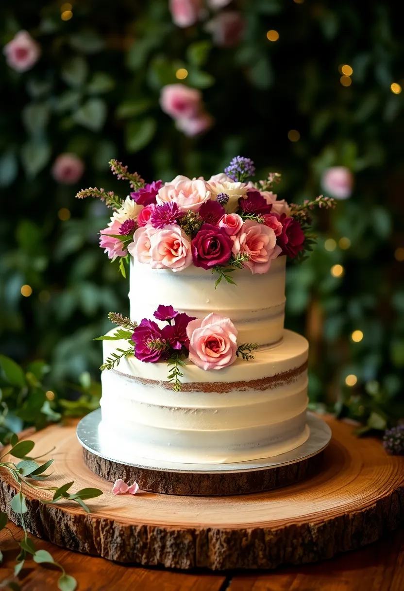 21 Simple Wedding Cakes That Will Leave You Speechless (You Won't Believe #10!) - 10. Floral Crown Cake (You Won't Believe!)