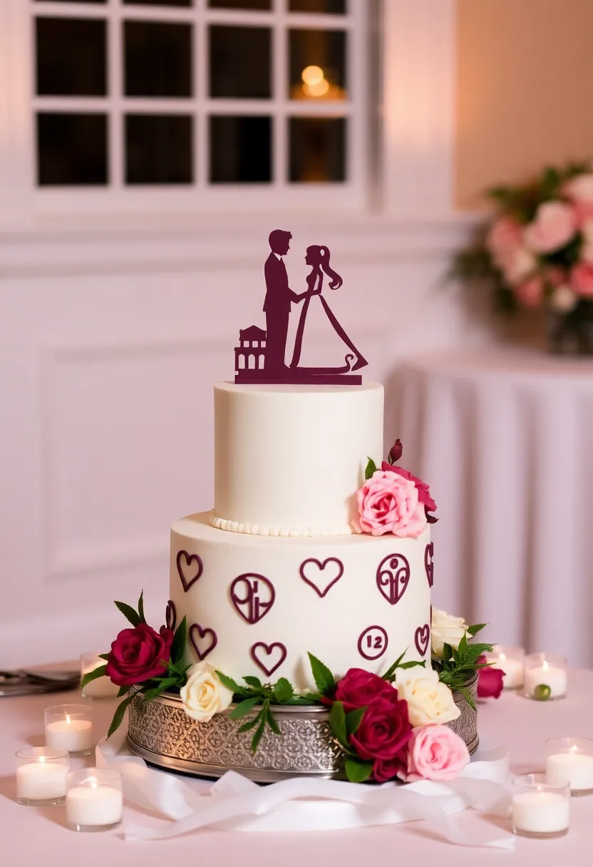 21 Trendy Wedding Cake Designs That Will Leave You in Awe (Especially #14!) - 21. Personal Touches