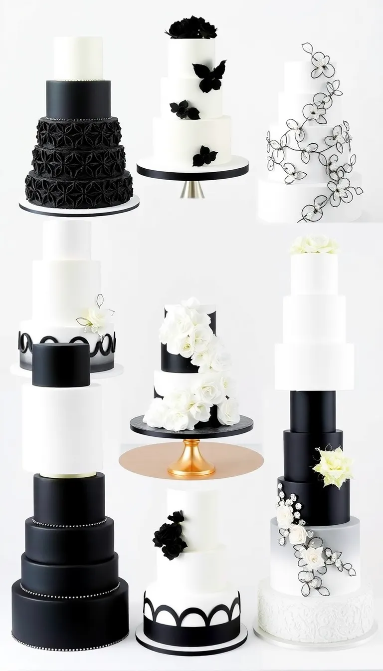 22 Elegant Black and White Wedding Cakes You Can't Afford to Miss! - Conclusion