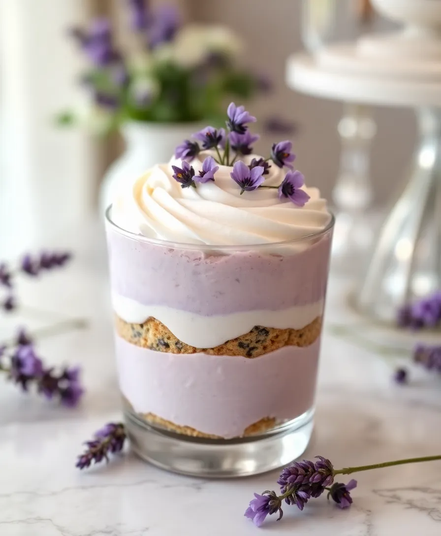 20 Creative Lavender Wedding Cake Designs You’ll Want to Copy! - 19. Lavender Mousse Cake