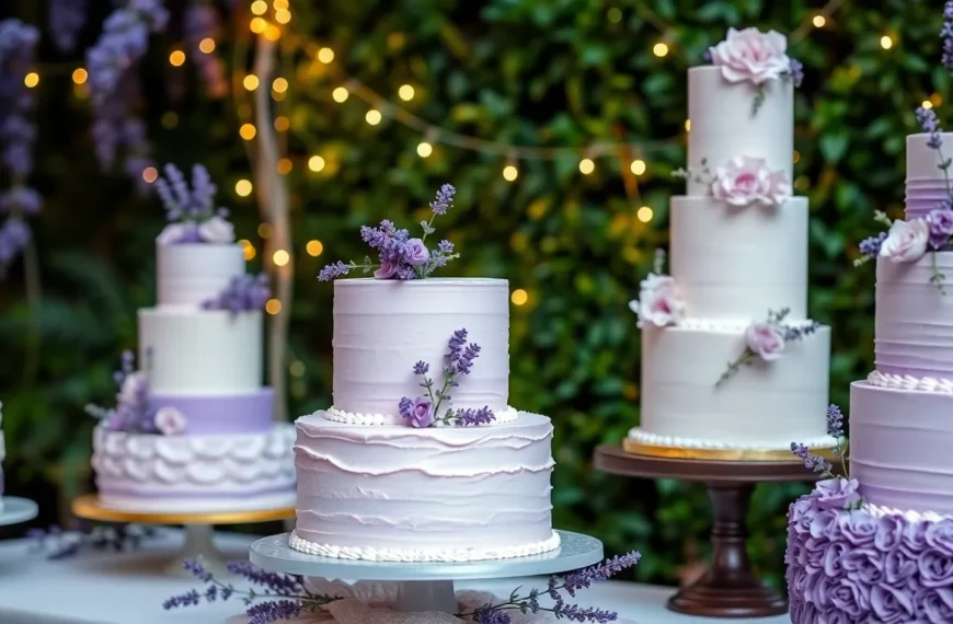 20+ Lavender Wedding Cake Designs That Are Almost Too Perfect to Be Real!