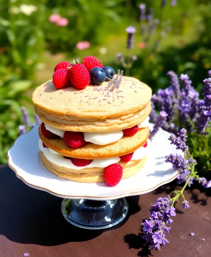 20 Creative Lavender Wedding Cake Designs You’ll Want to Copy! - 12. Lavender Shortcake