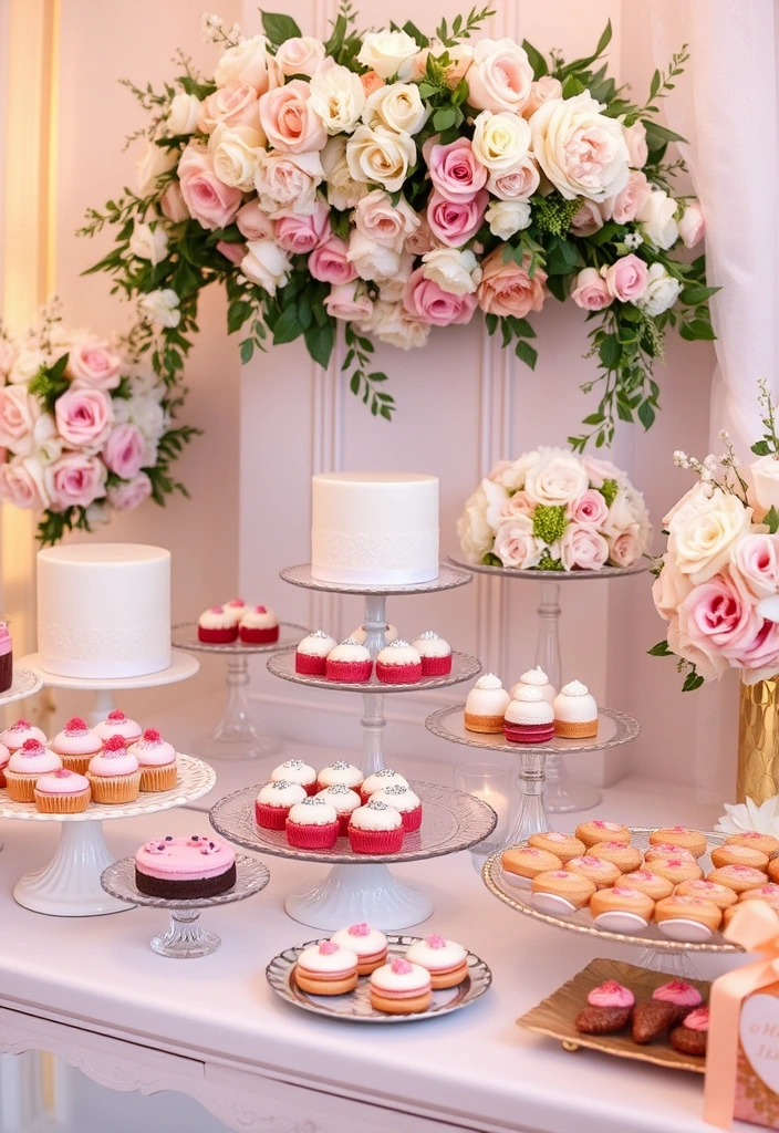 21 Elegant Wedding Cake Designs That Will Leave You Breathless (Wait Until You See #12!) - 19. Sweet Escapades: Dessert Tables
